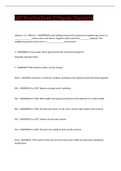 OAT Practice Exam 3-Organic Chemistry2023|GRADED A+)