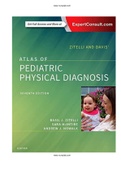 Atlas of Pediatric Physical Diagnosis 7th Edition Zitellii Test Bank