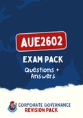 AUE2602 - EXAM PACK (2022)