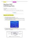 GCSE Triple Science Notes from an all 9s student.