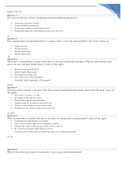 NUR 222 Exam 100 Practice Questions & Answers  Updated Graded A 