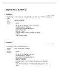 BUSI 411 Exam 3 (Version 4), Verified And Correct Answers, Liberty Univ