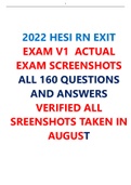 HESI RN EXIT REAL  EXAM