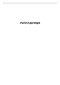 Samenvatting  Marketingstrategie