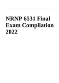 NRNP 6531 Final Exam Compliation 2022