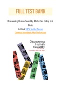 Discovering Human Sexuality 4th Edition LeVay Test Bank