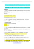 ATI NURSING Care Of Children RN 2019 (All 70Questions with the Answers Higlighted)