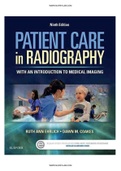 Patient Care in Radiography 9th Edition Ehrlich Test Bank