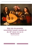 CKV groot onderzoek muziek (traditie en innovatie)