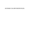 AUE2602 CIA REVISION PACK.