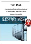 Test bank for introduction to statistical investigationsb 2nd edition beth l chance.pdf