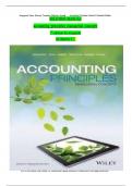 SOLUTION MANUAL for accounting principles managerial concepts 7th edition by weygandt all chapters 1 to 7 complete  ISBN;9781119310297