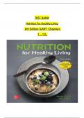 Nutrition for healthy living 5th edition by wendy schiff test bank