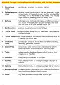 Module 6 Portage Learning Chemistry Exam test with Verified Answers