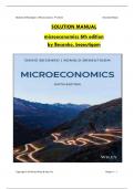 Solution Manual For Microeconomics 6th Edition by David Besanko, Ronald Braeutigam