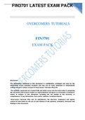 FIN3701 LATEST EXAM PACK