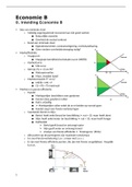 Samenvatting Economie B Handelswetenschappen