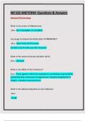 Midterm Exam:NR 565 MIDTERM: Questions & Answers  (Advanced Pharmacology) Updated APlus Guide