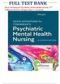 Davis Advantage for Psychiatric Mental Health Nursing 11TH  Edition by Karyn I. Morgan; Mary C. Townsend