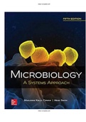 Microbiology A Systems Approach 5th Edition Cowan Test Bank