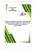 IOP4862 Assignment 6 (COMPLETE ANSWERS) 2024 (783461)- DUE 25 October 2024 ; 100% TRUSTED Complete, trusted solutions and explanations.