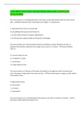 CNA WRITTEN TEST QUESTIONS 2022 with COMPLETE SOLUTIONS