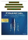 Solution Manual For Financial Accounting, 11th Edition by Jerry J. Weygandt, Paul D. Kimmel, Verified Chapters 1 - 13, Complete Newest Version