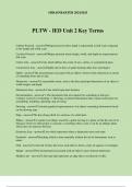 PLTW - IED Unit 2 Key Terms