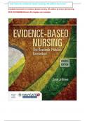 Complete test bank for evidence based nursing, 4th edition by brown (jb learning 2018 9781284099430-isbn) All chapters are included.