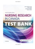 Nursing Research in Canada 4th Edition LoBiondo-Wood Test Bank