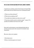 NR 222 EXAM 2 REVIEW QUESTIONS WITH 100% CORRECT ANSWERS