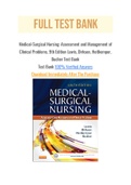 Medical-Surgical Nursing: Assessment and Management of Clinical Problems, 9th Edition Lewis, Dirksen, Heitkemper, Bucher Test Bank