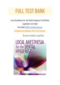 Local Anesthesia for the Dental Hygienist 2nd Edition Logothetis Test Bank