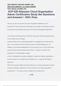 ACP-520 Atlassian Cloud Organization Admin Certification Study Set Questions and Answers  100% Pass