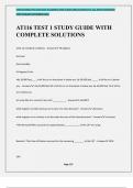 AT116 TEST 1 STUDY GUIDE WITH COMPLETE SOLUTIONS