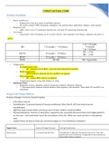 NR 442 STUDY GUIDE- Critical Care Exam 1 Guide (1) Updated