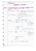 Oefenzitting 1 Algemene chemie - samenstelling van verbindingen en mengsels