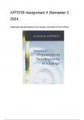 Well-structured IOP3705 Assignment 4 (ANSWERS) Semester 2 2024 - DISTINCTION GUARANTEED. (DETAILED ANSWERS - DISTINCTION GUARANTEED!)..... CASE STUDY: