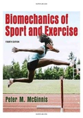 Biomechanics of Sport and Exercise 4th Edition McGinnis Test Bank  2