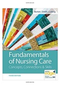 Fundamentals of Nursing Care Concepts, Connections and Skills 3rd Edition Test Bank_unlocked