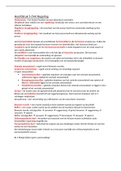 Samenvatting Biologie Havo 5 Regeling en Waarneming/Gedrag