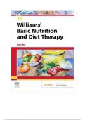 TEST BANK FOR WILLIAMS’ BASIC NUTRITION AND DIET THERAPY 16TH EDITION BY NIX.