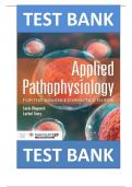 TEST BANK FOR Applied Pathophysiology For The Advanced Practice Nurse 1st Edition by Lucie Dlugas & Lachel Story , ISBN: 9781284150452 |All Chapters Verified| Guide A+