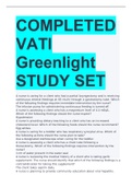 COMPLETED VATI Greenlight STUDY SET