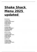  Shake Shack Menu 2025 updated.