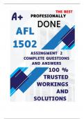 AFL1502 Assignment 2 (20 ENGLISH) (COMPLETE ANSWERS) Semester 2 2024