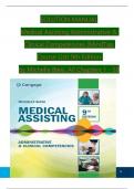 TEST BANK For Medical Assisting Administrative & Clinical Competencies (MindTap Course List) 9th Edition by Michelle Blesi, Verified Chapters 1 - 58, Complete Newest Version