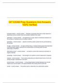 OIT EXAM Prep Questions And Answers 100% Verified.