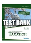 Corporate Partnership Estate and Gift Taxation 2021 1st Edition Pratt Test Bank