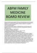 ABFM FAMILY MEDICINE BOARD REVIEW